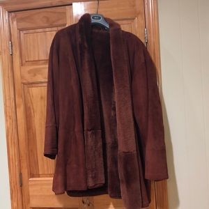 100% GENUINE SHEARLING Jacket